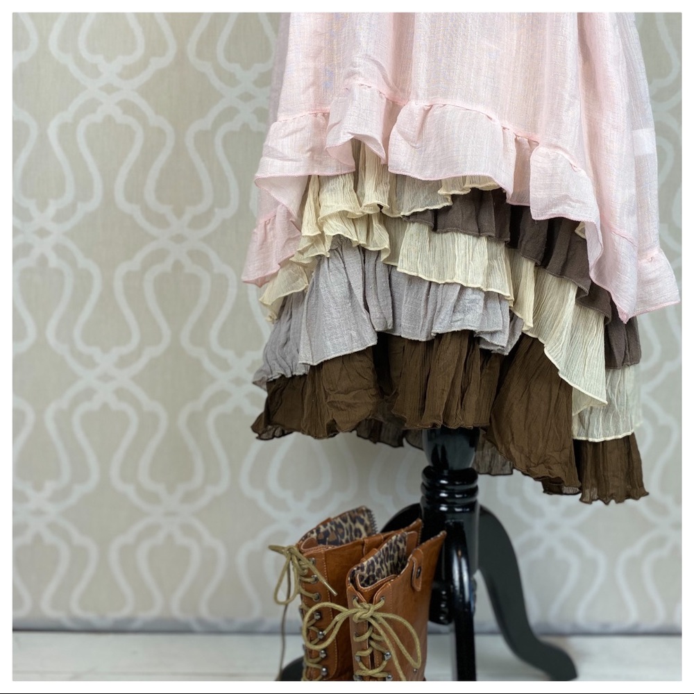 Lagenlook Perfection Linen Layering Dress - Picture 3 of 8